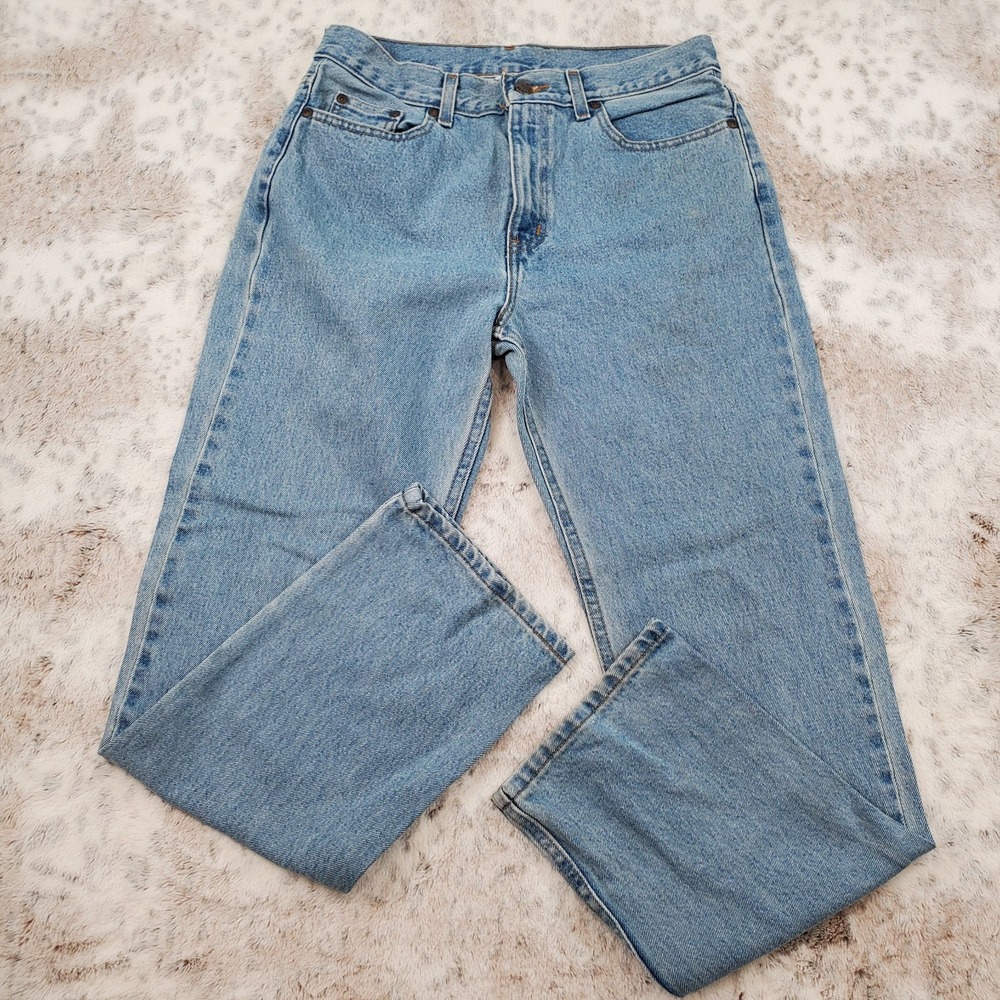 Vintage Faded Glory Mens Jeans‎ Orginal Fit Straight 30x30 Workwear Medium Wash